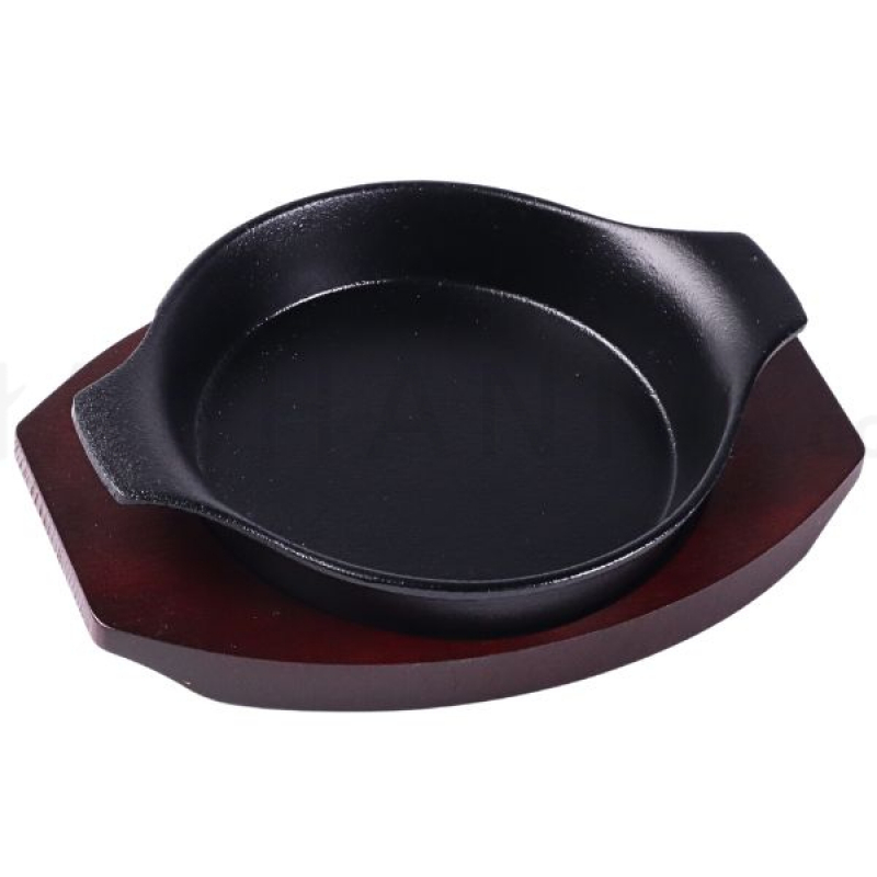 TOKIWA Round Cast Iron Steak Plate 15 cm