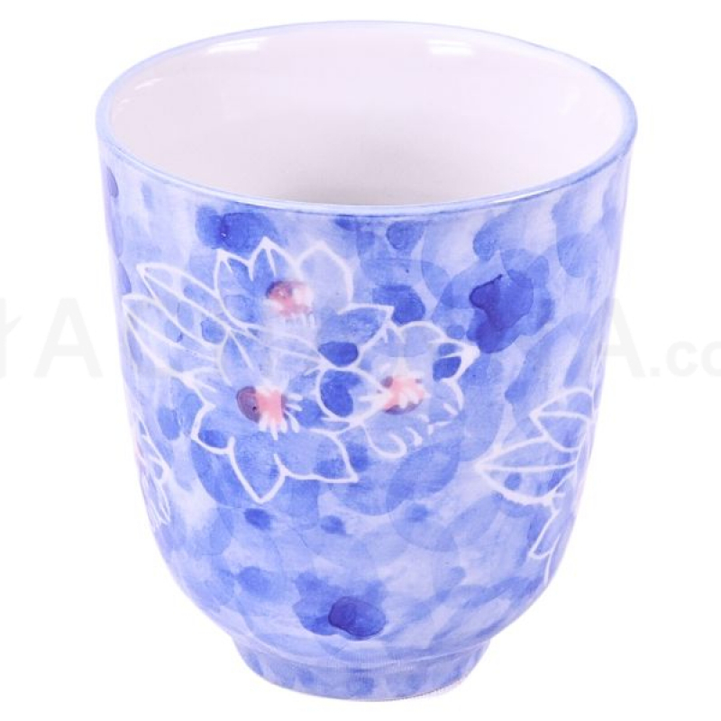 Tea Cup 180 ml (Blue Flower)