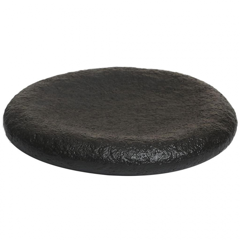 Serving Plate 15 cm (Black Stone)