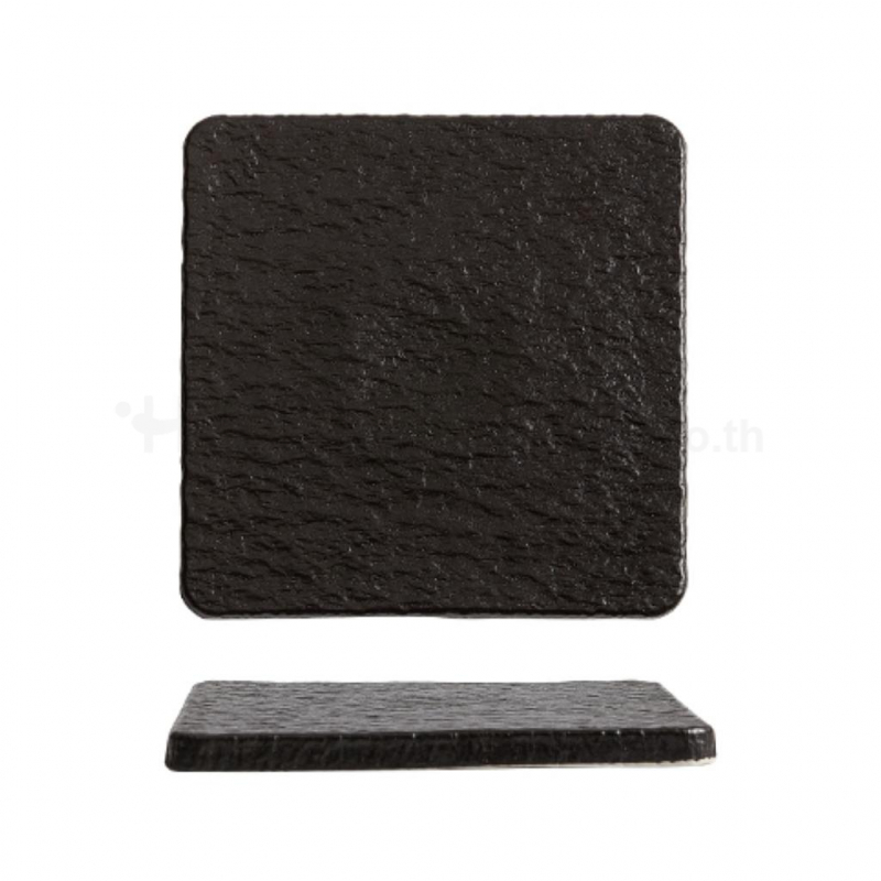 Square Flat Plate 8.5" (Black Stone)